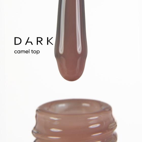 DARK Camouflage Top Coat "Camel", 10 ml - Level Up Beauty Supply