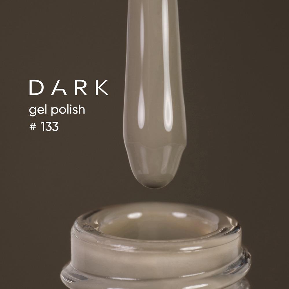 DARK Color gel polish 133, 10ml (TPO Free) - Level Up Beauty Supply