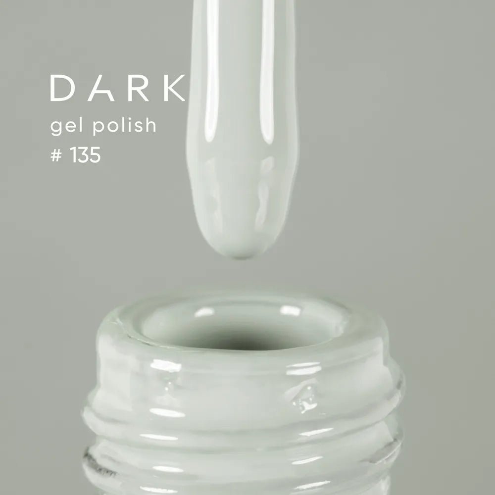DARK Color gel polish 135, 10ml (TPO Free) - Level Up Beauty Supply