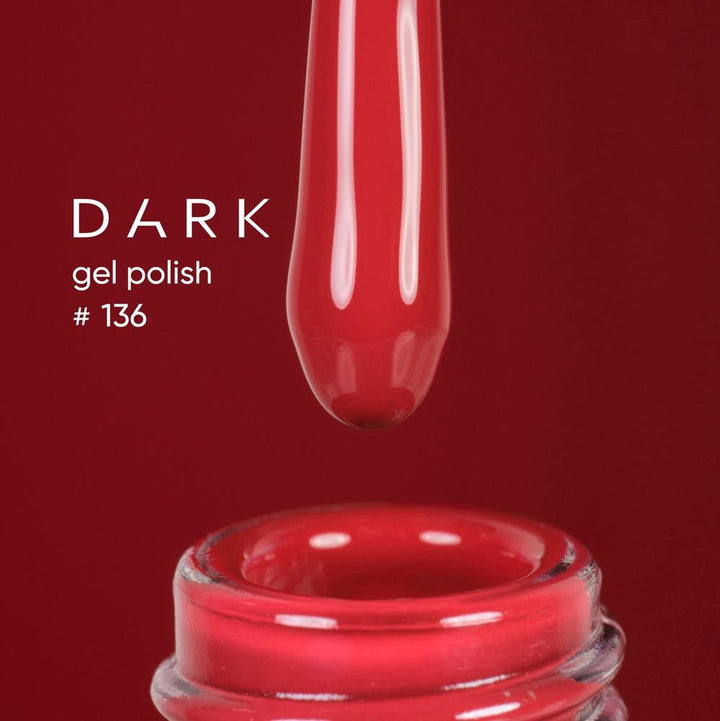 DARK Color gel polish #136, 10ml