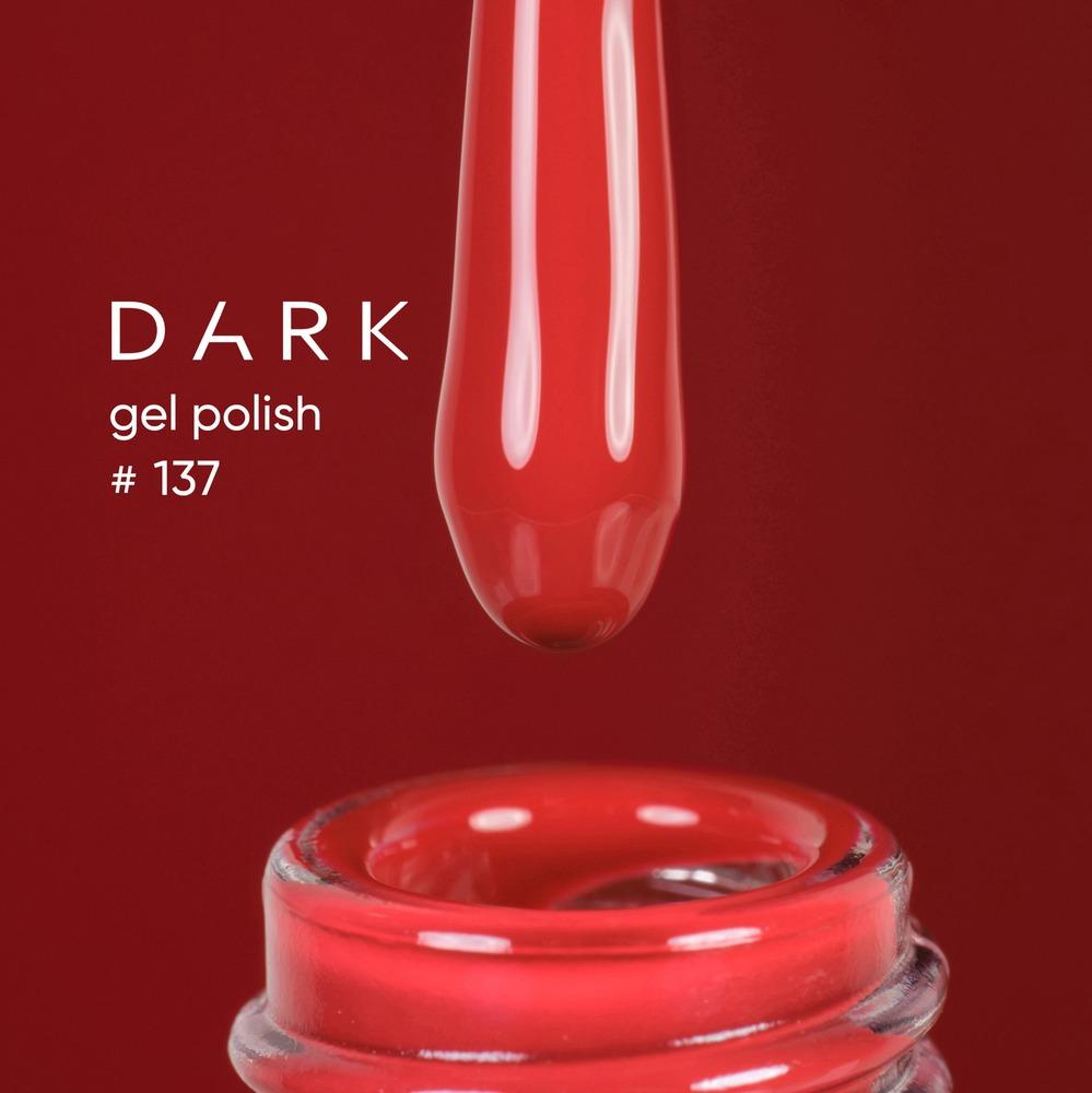 DARK Color gel polish 137, 10ml (TPO Free) - Level Up Beauty Supply