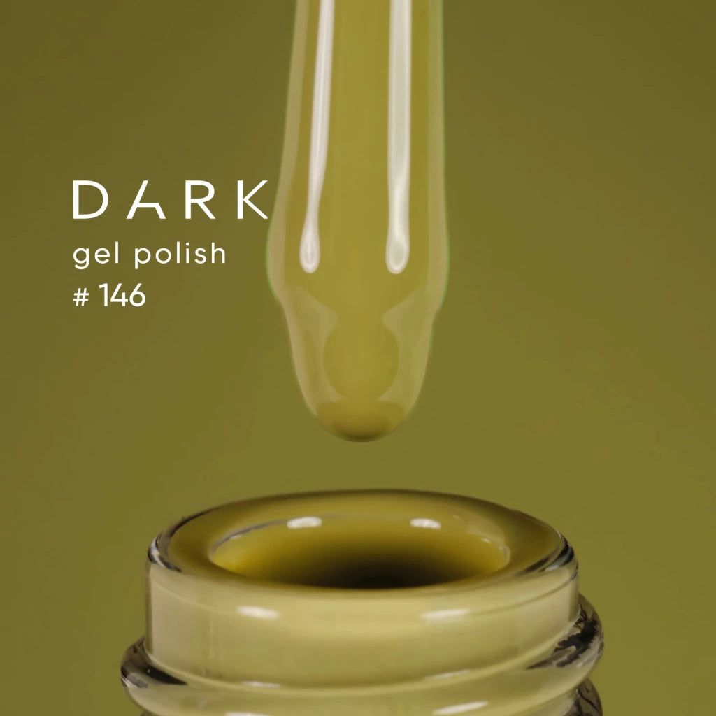 DARK Color gel polish 146, 10ml (TPO Free) - Level Up Beauty Supply