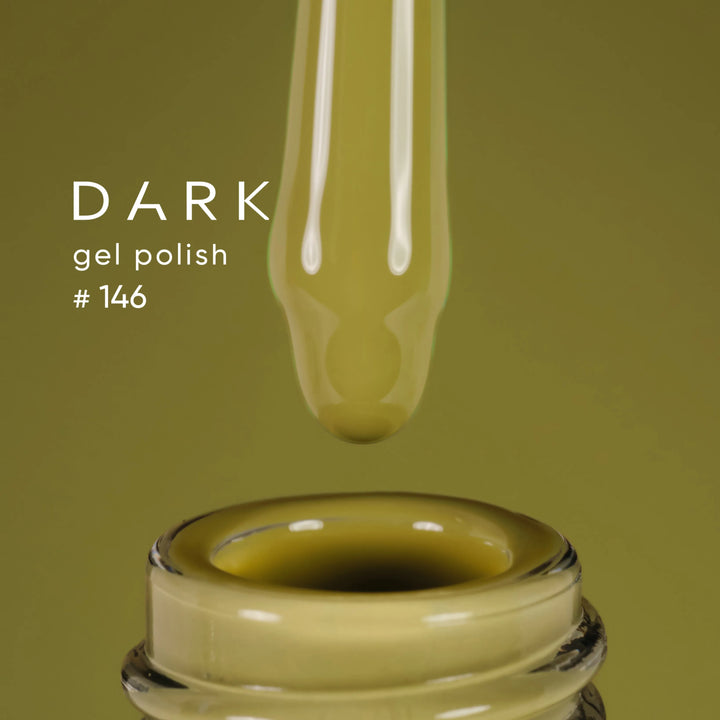 DARK Color gel polish #146, 10ml (TPO Free)
