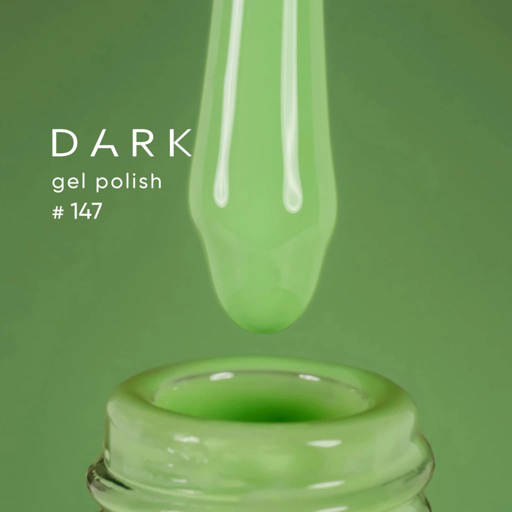 DARK Color gel polish 147, 10ml (TPO Free) - Level Up Beauty Supply