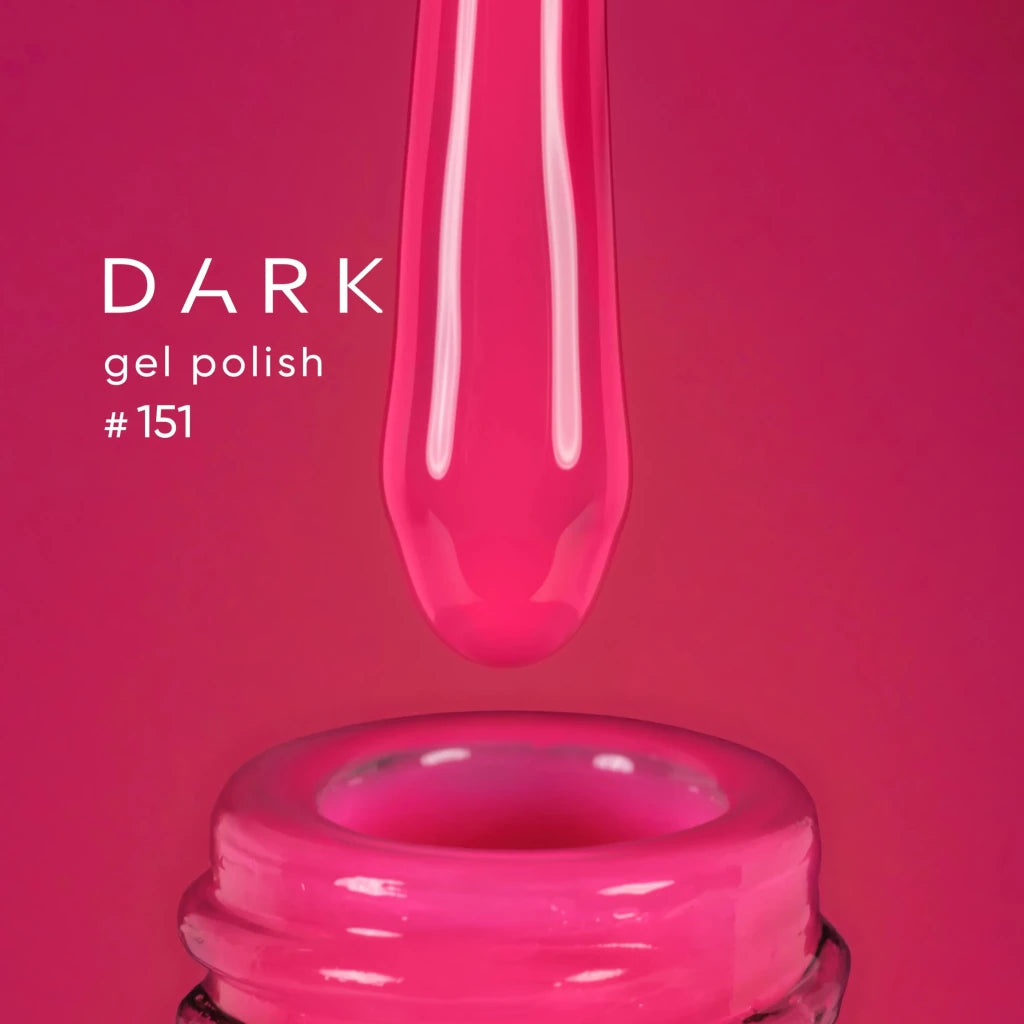 DARK Color gel polish 151, 10ml (TPO Free) - Level Up Beauty Supply