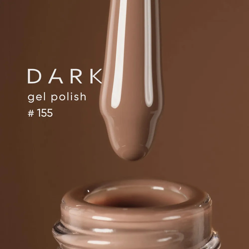 DARK Color gel polish #155, 6ml (TPO Free)