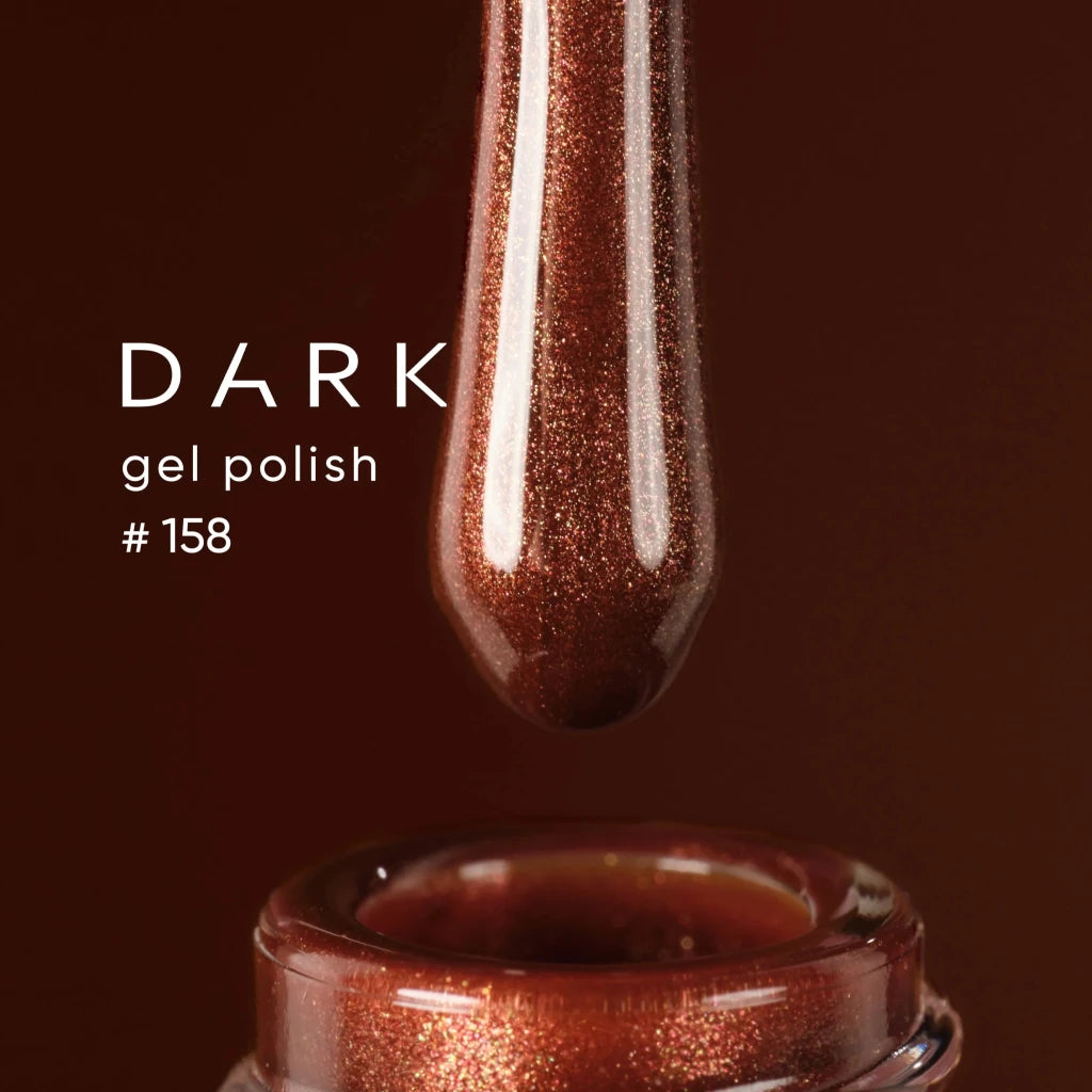 DARK Color gel polish 158 (TPO Free) - Level Up Beauty Supply