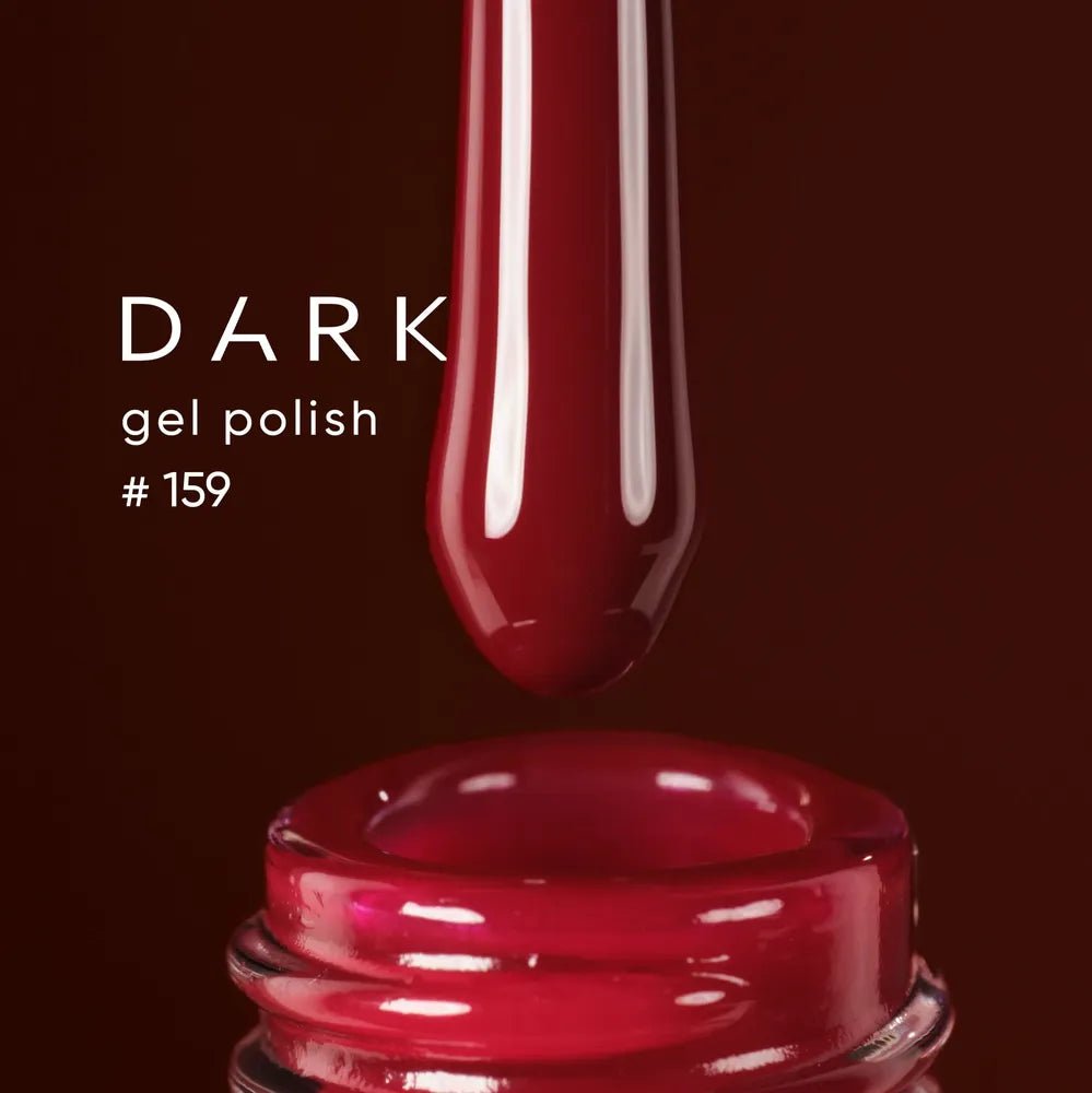 DARK Color gel polish 159, 10ml (TPO Free) - Level Up Beauty Supply