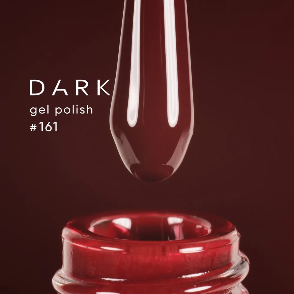 DARK Color gel polish 161, 10 ml - Level Up Beauty Supply