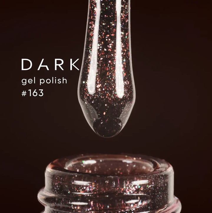 DARK Color gel polish #163, 10 ml