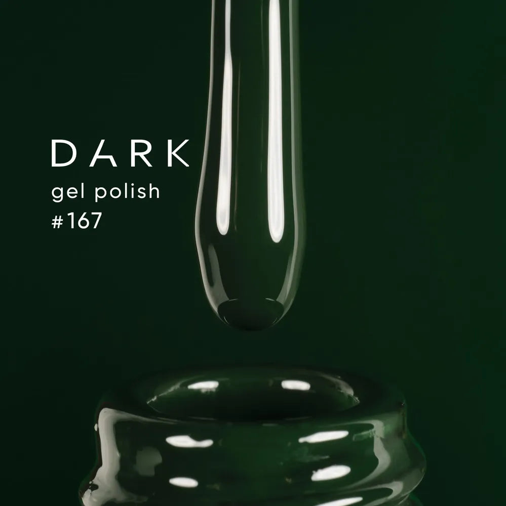 DARK Color gel polish #167, 10 ml