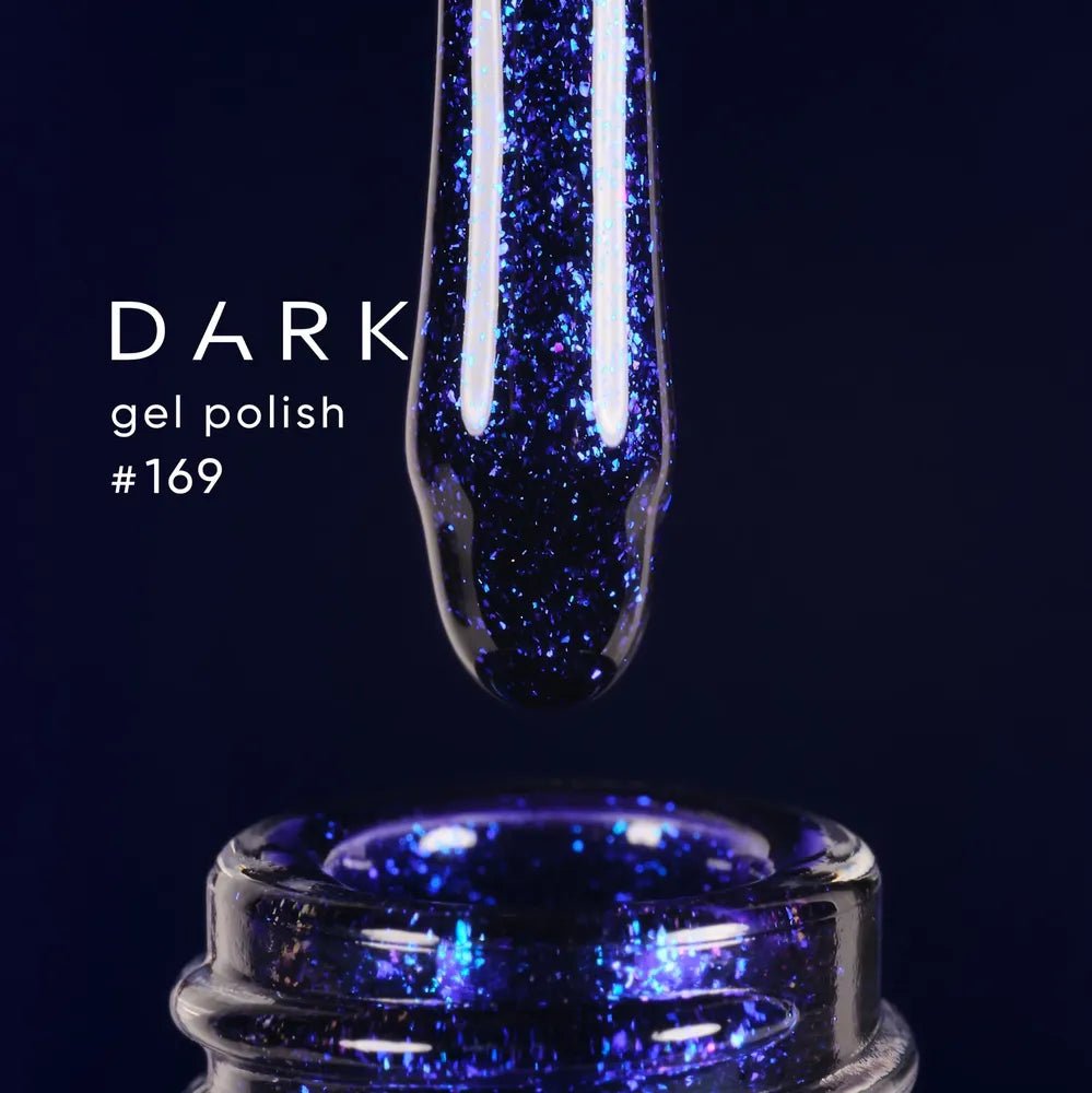 DARK Color gel polish 169, 10 ml - Level Up Beauty Supply