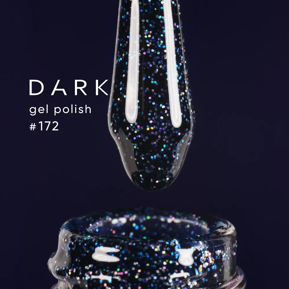 DARK Color gel polish #172, 10 ml