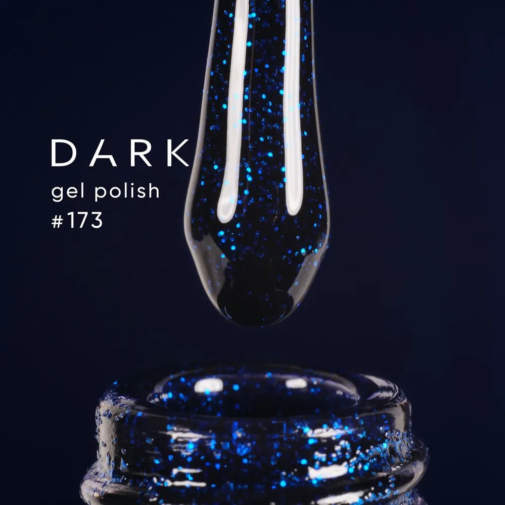 DARK Color gel polish 173, 10 ml - Level Up Beauty Supply