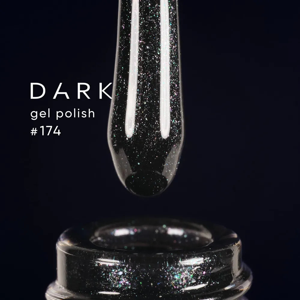 DARK Color gel polish #174, 10 ml