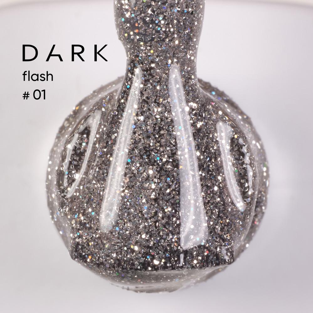 DARK Color gel polish Flash 01, 10ml (TPO Free) - Level Up Beauty Supply