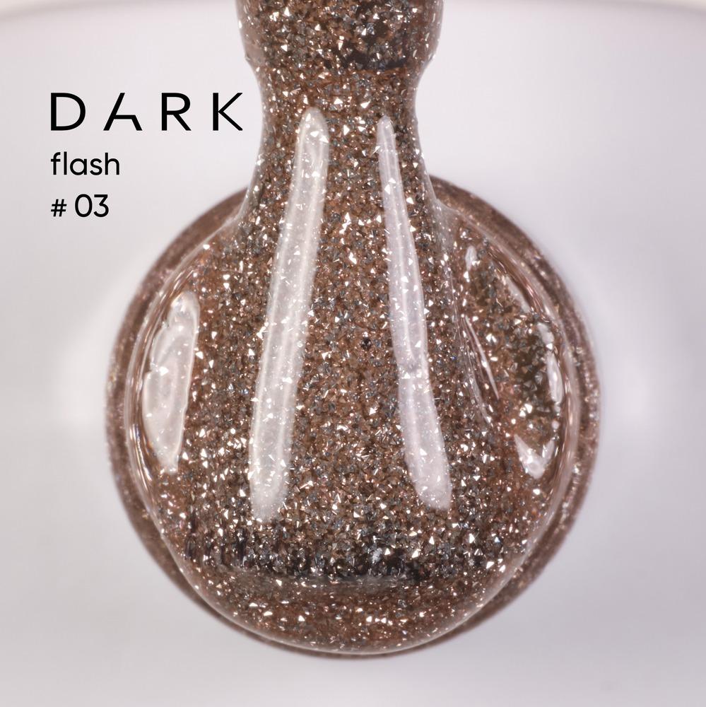 DARK Color gel polish Flash 03, 10ml (TPO Free) - Level Up Beauty Supply