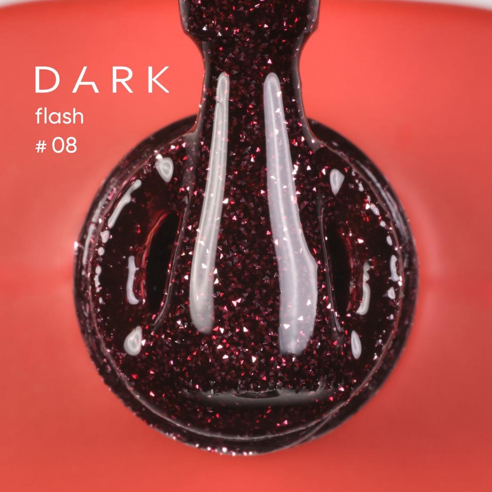 DARK Color gel polish Flash 08, 10ml (TPO Free) - Level Up Beauty Supply