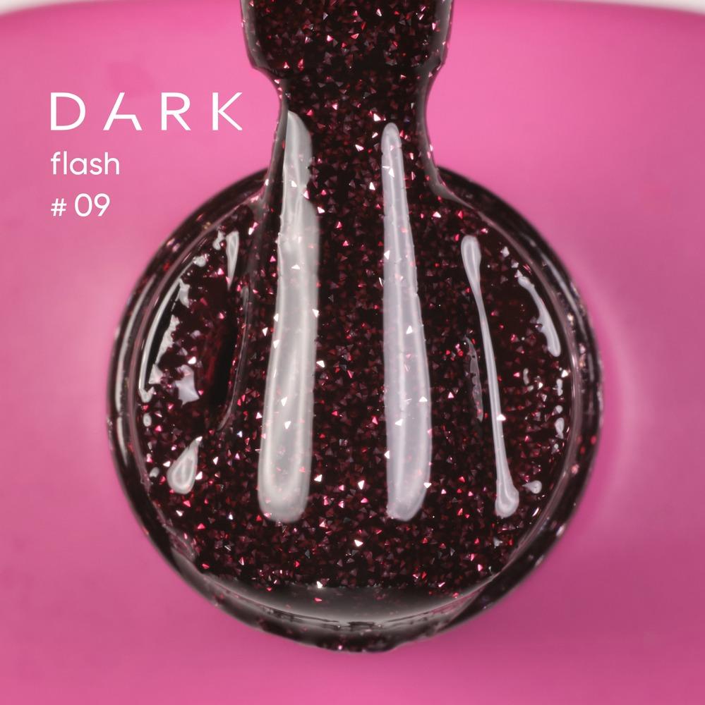 DARK Color gel polish Flash 09, 10ml (TPO Free) - Level Up Beauty Supply