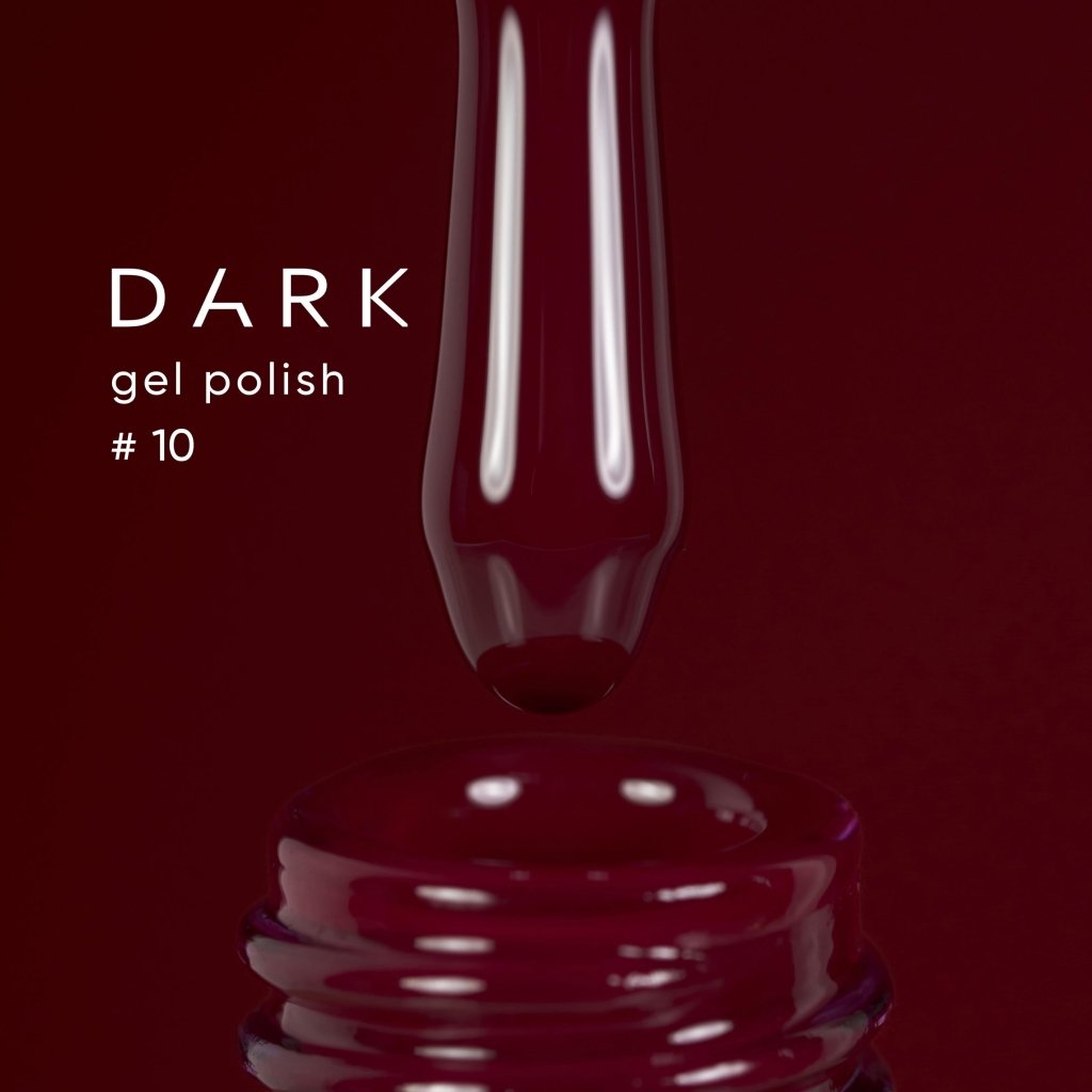 DARK Color gel polish 010, 10ml (TPO Free) - Level Up Beauty Supply