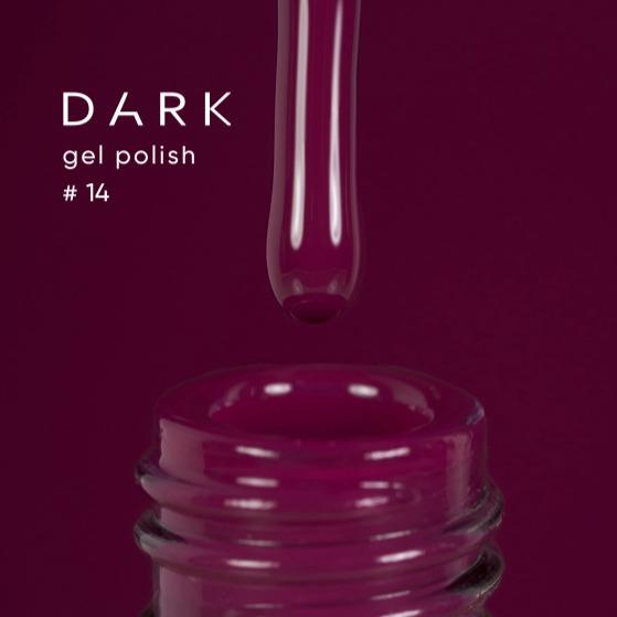 DARK Color gel polish 014, 10ml (TPO Free) - Level Up Beauty Supply