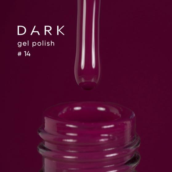 DARK Colour gel polish #014, 10ml