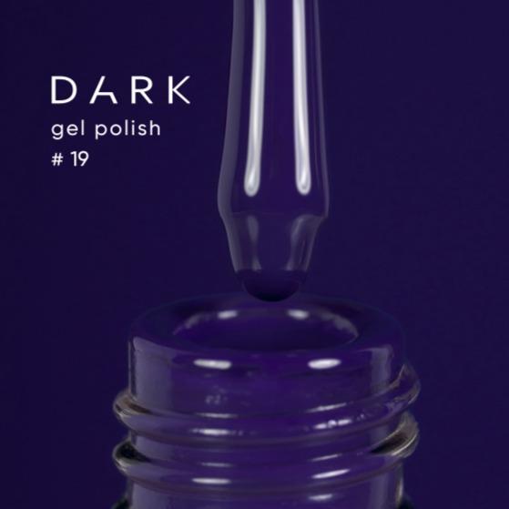 DARK Color gel polish 019, 10ml (TPO Free) - Level Up Beauty Supply
