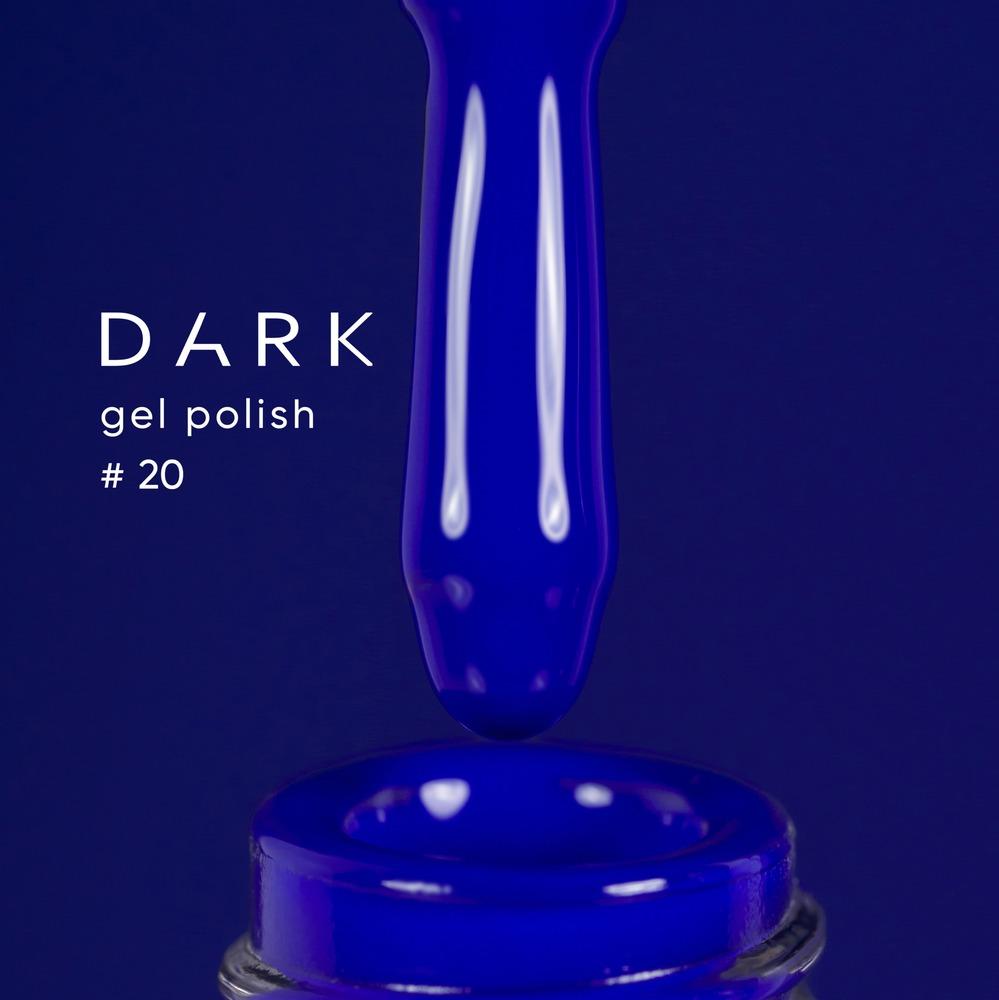 DARK Color gel polish 020, 10ml (TPO Free) - Level Up Beauty Supply