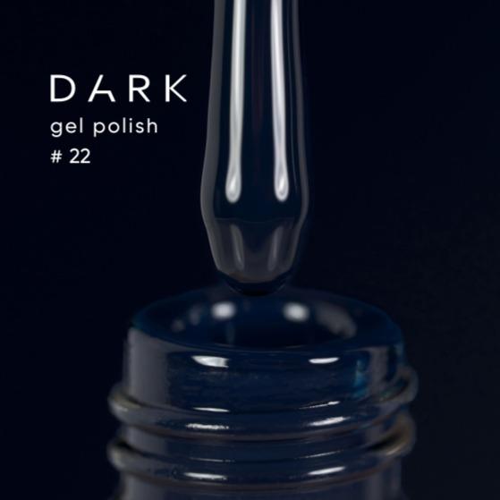 DARK Color gel polish 022, 10ml (TPO Free) - Level Up Beauty Supply