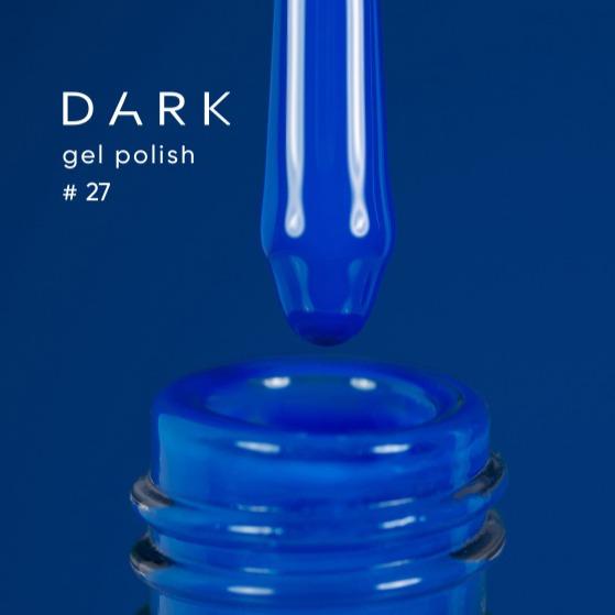 DARK Color gel polish 027, 10ml (TPO Free) - Level Up Beauty Supply