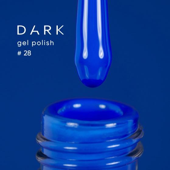 DARK Color gel polish 028, 10ml (TPO Free) - Level Up Beauty Supply
