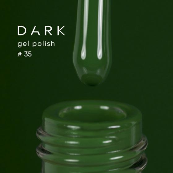 DARK Color gel polish 035, 10ml (TPO Free) - Level Up Beauty Supply
