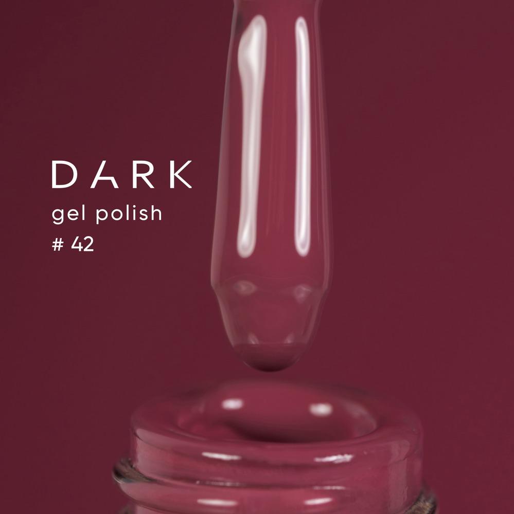 DARK Color gel polish 042, 10ml (TPO Free) - Level Up Beauty Supply