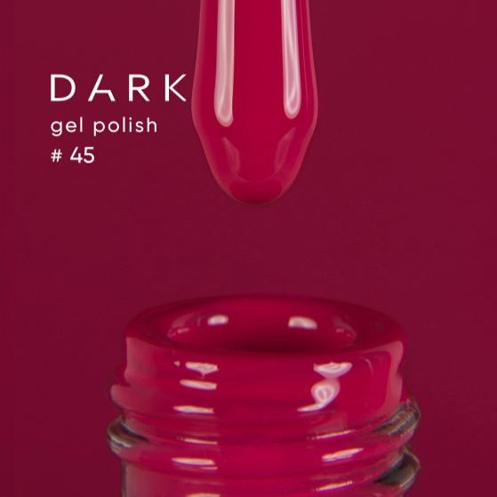 DARK Color gel polish 045, 10ml (TPO Free) - Level Up Beauty Supply