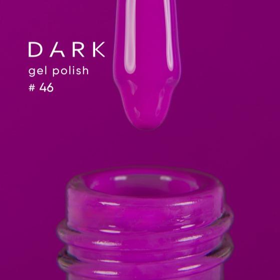 DARK Color gel polish 046, 10ml (TPO Free) - Level Up Beauty Supply