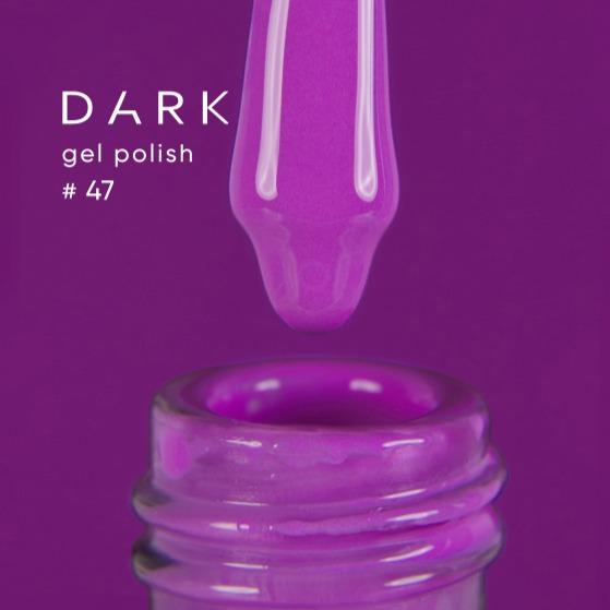 DARK Color gel polish 047, 10ml (TPO Free) - Level Up Beauty Supply