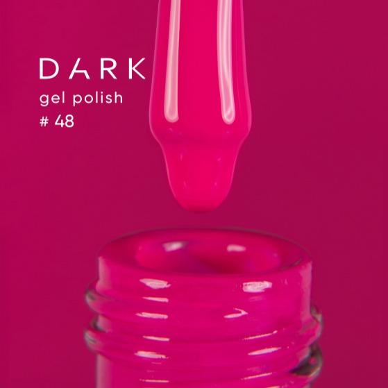 DARK Color gel polish 048, 10ml (TPO Free) - Level Up Beauty Supply