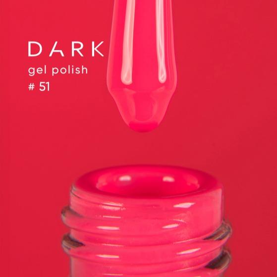 DARK Color gel polish 051, 10ml (TPO Free) - Level Up Beauty Supply