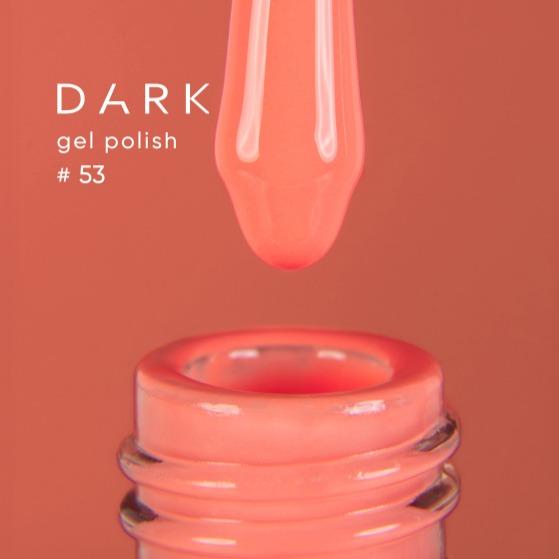 DARK Color gel polish 053, 10ml (TPO Free) - Level Up Beauty Supply