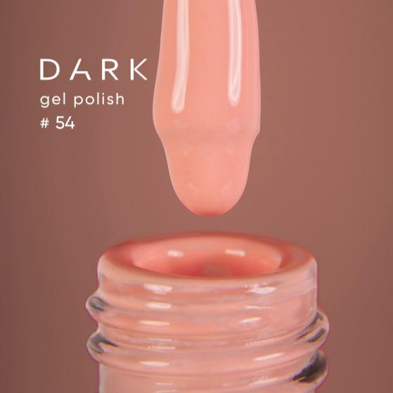 DARK Color gel polish 054, 10ml (TPO Free) - Level Up Beauty Supply