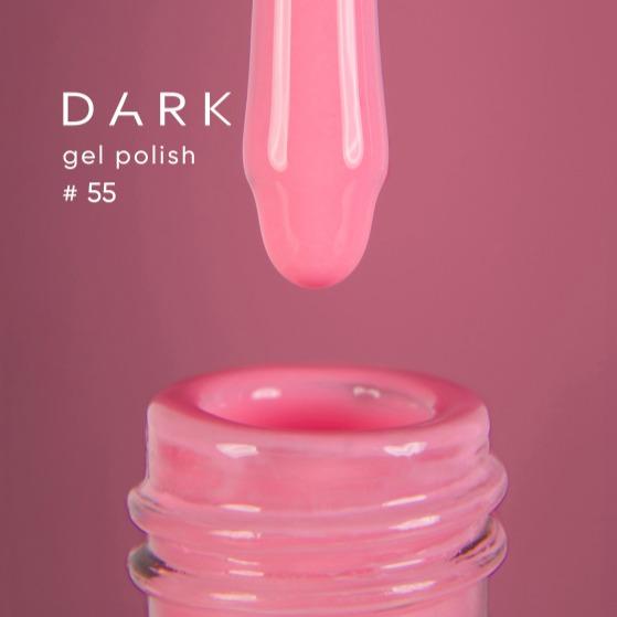 DARK Color gel polish 055, 10ml (TPO Free) - Level Up Beauty Supply