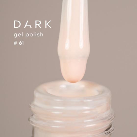DARK Color gel polish 061, 10ml (TPO Free) - Level Up Beauty Supply