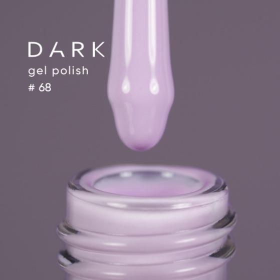 DARK Color gel polish 068, 10ml (TPO Free) - Level Up Beauty Supply