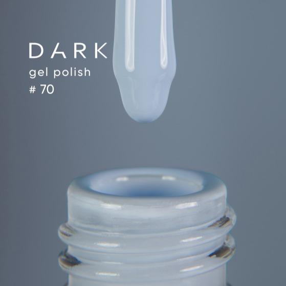 DARK Color gel polish 070, 10ml (TPO Free) - Level Up Beauty Supply