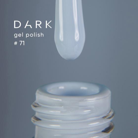 DARK Color gel polish 071, 10ml (TPO Free) - Level Up Beauty Supply