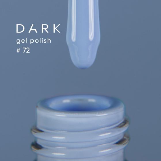 DARK Colour gel polish #072, 10ml