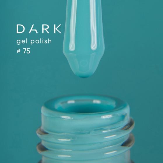 DARK Color gel polish 075, 10ml (TPO Free) - Level Up Beauty Supply