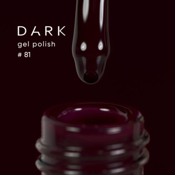 DARK Colour gel polish #081, 10ml