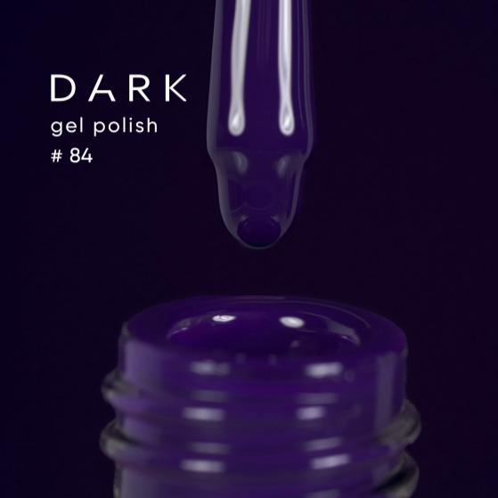 DARK Color gel polish 084, 10ml (TPO Free) - Level Up Beauty Supply