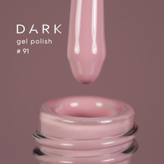 DARK Color gel polish 091, 10ml (TPO Free) - Level Up Beauty Supply